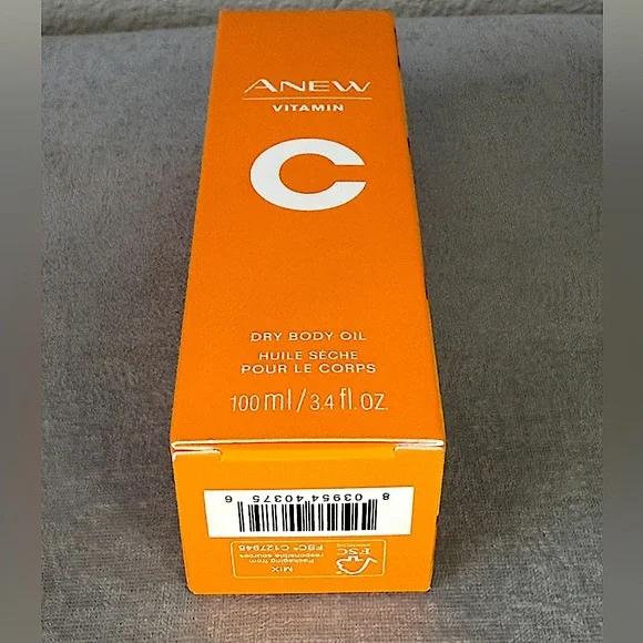 Vitamin C Dry Body Oil — Avon Anew, 3.4 floz - Picture 9 of 12